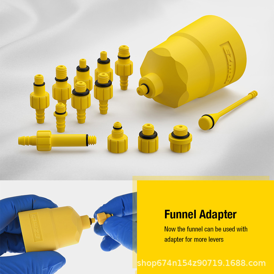 EZmtb 2022LITE freno de disco herramienta de cambio de aceite bicicleta de carretera freno de aceite de escape de aire embudo de aguja inyección de aceite