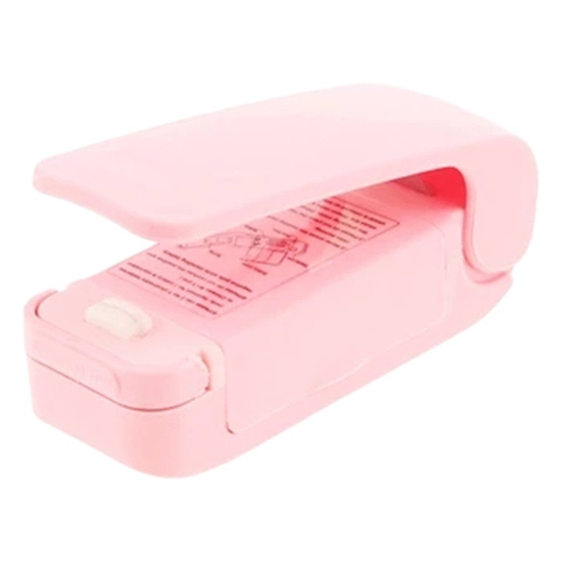 Mini máquina de sellado portátil hogar selladora de bolsas de plástico sellado de snacks