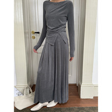 云长 秋季套装裙两件套洋气女装搭配一整套韩系通勤风小个子K0116