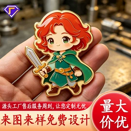 金属工艺品;徽章;冰箱贴