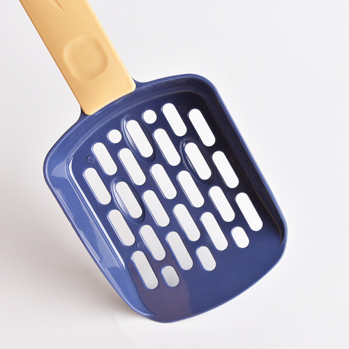 Manufacturer wholesale plastic cat shovel, one-piece color matching cat litter shovel, poop shovel artifact, cat cleaning supplies