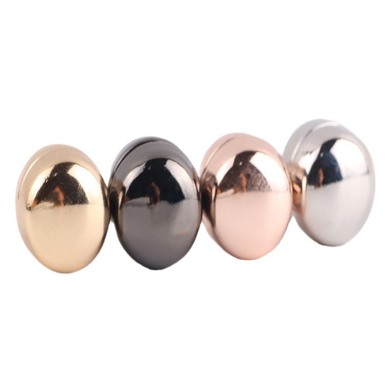 スポットマカロンマルチカラースチールシームレスガーゼバックル女性の磁気バックルブローチ襟頭飾りブティックシームレスブローチ