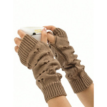 K 28195 Knitted Arm Warmers ��֯��ů���׿羳����ͨ