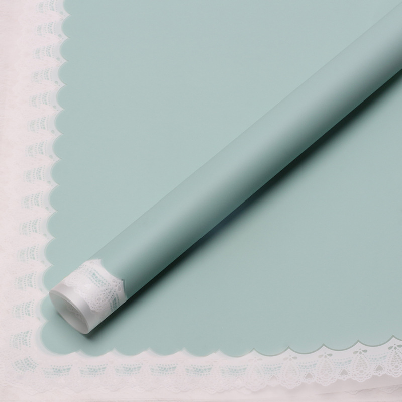 Huaxi encaje marco de papel hansu floral papel de embalaje impermeable engrosado florista material de floral al por mayor