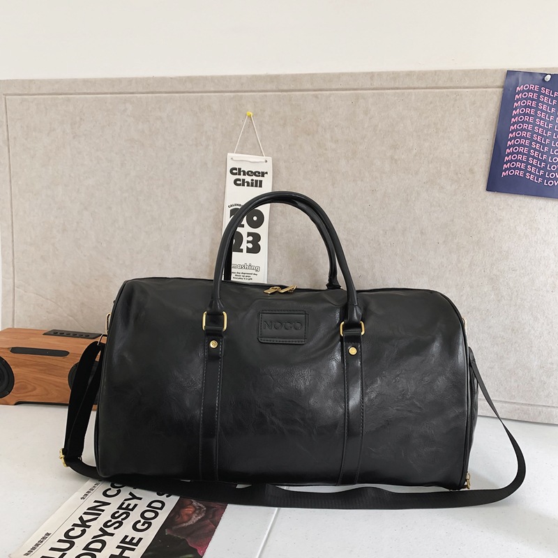 Bolsa de viaje de hombre transfronteriza de estilo europeo y americano, bolsa de maleta de gran capacidad, bolsa de fitness a prueba de salpicaduras.