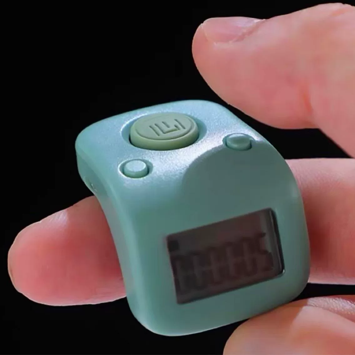 Новое поколение один счетчик сердца новый ручной тип кольца перезаряжаемый электронный счетчик светящийся тип кольца