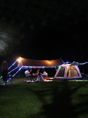 Avtomobil yan çətirləri: Hexagonal Canopy Tent Thickened