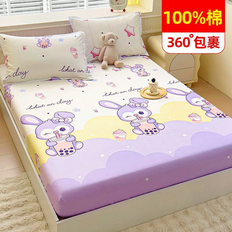 100% de algodón 100% de algodón cubierta de colchón cubierta de colchón