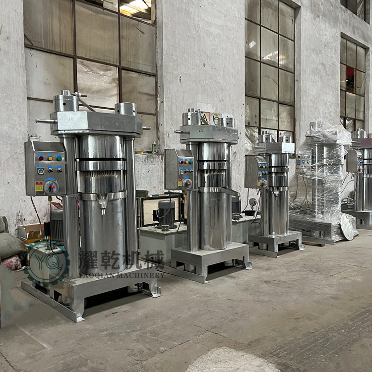 180芝麻香油机 全套香油坊压榨加工设备 核桃杏仁榨油液压设备厂