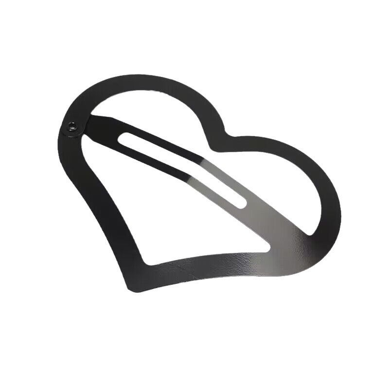 Pince à cheveux en métal faite à la main, pince à frange, nuage coréen, étoile à cinq branches, BB, accessoires pour cheveux, bijoux simples, vente en gros_voghion.com