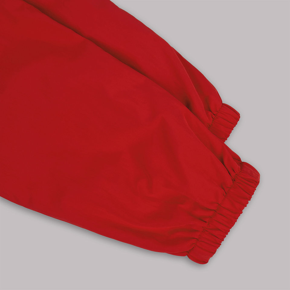 Áo khoác măng tô nữ dáng ngắn cổ đứng khóa kéo phong cách Âu Mỹ — Chất liệu: 55% Polyester, 45% Nylon, Có đủ size, trọng lượng: 320g, màu đỏ chi tiết 18