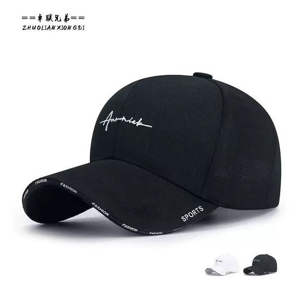 Trendy New Baseball Cap for Spring and Autumn, Casual Lettered Sunshade Cap for Young Men and Women, Student Couple Hats