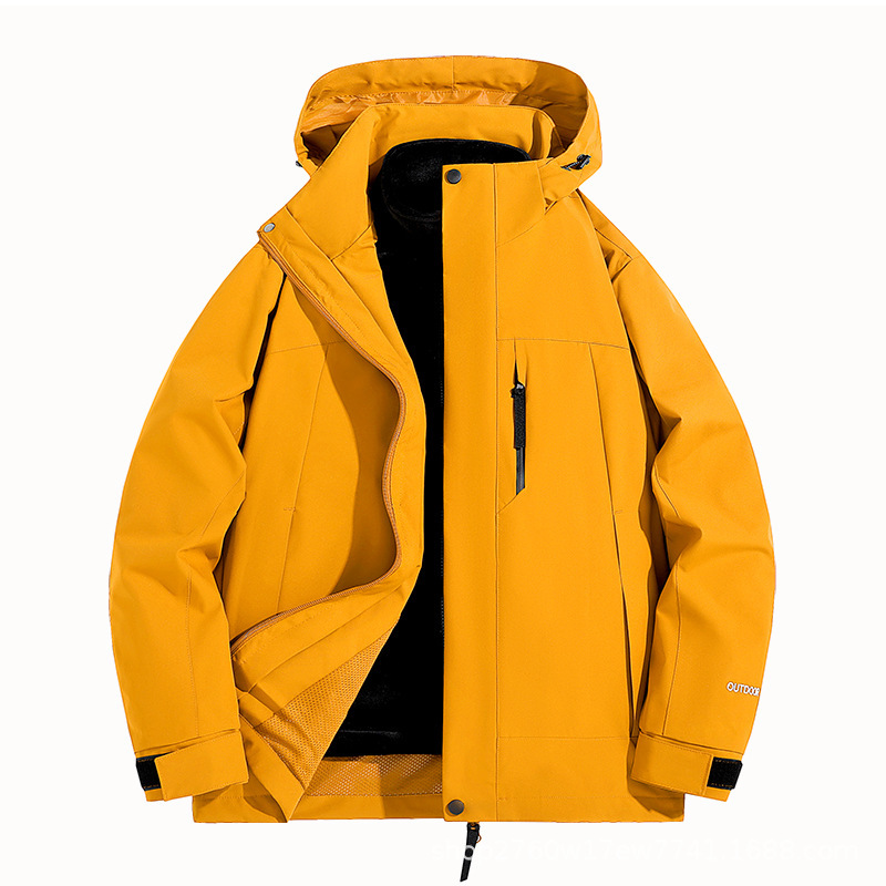 Luotuo ropa de asalto al aire libre para mujeres a prueba de salpicaduras 3 - en - 1 desmontable montaña ropa de montaña abrigo impermeable a prueba de viento y cálido