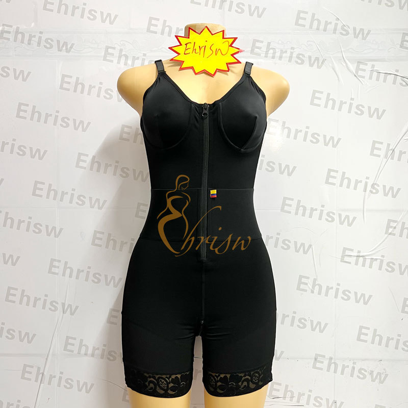 Faja Shapewear Slimming Cincher Colombi Body Shaper Butt Lifter Seamless Bodysuit Compression Garment for Women