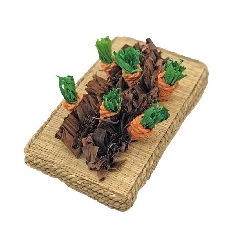 Straw Rope Corn Leaves Small Pet Toys Cat Climbing Column Cat Claw Grinding Good Items Plant Raw Materials