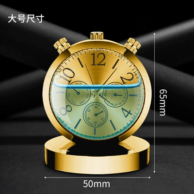 Perfplant seat clock gold watch ornaments seat - daikin-table-ornaments-blue-ocean