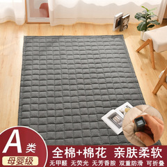 S588A type baby cotton floor mat children's crawling mat home chewable machine washable baby crawling mat cover