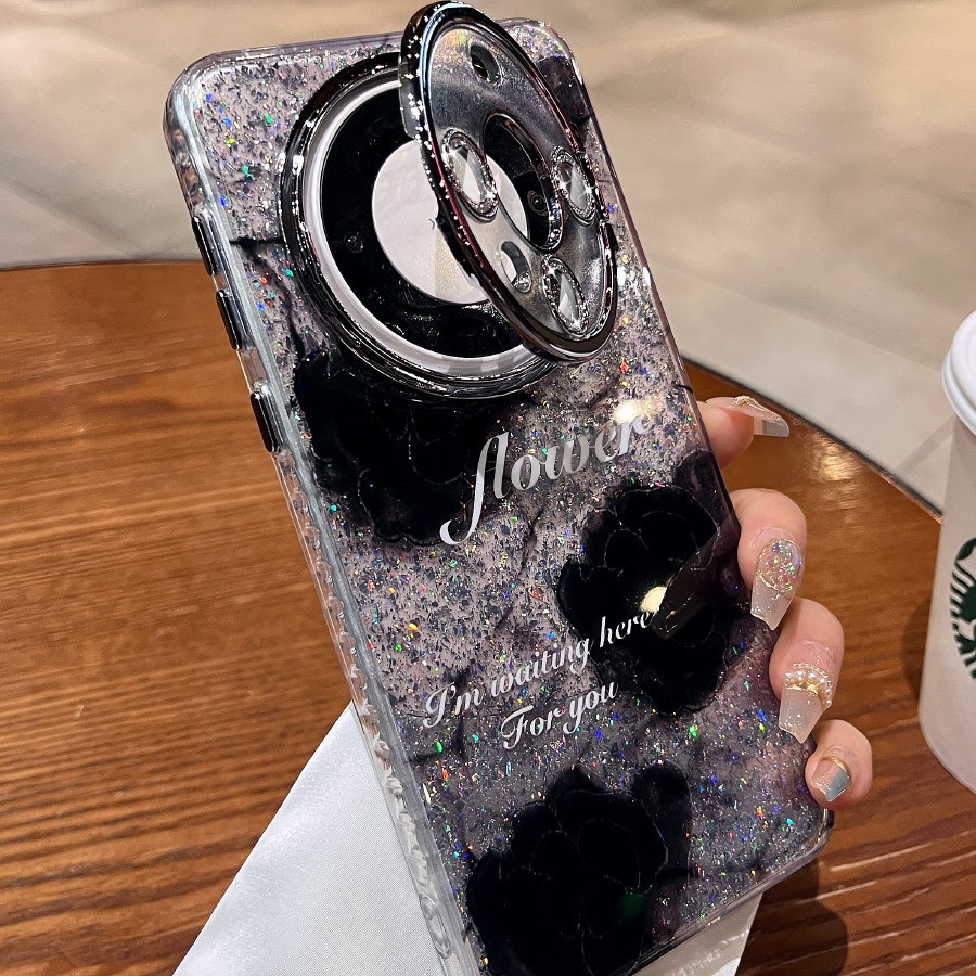 Brilliant mancha rosa para Huawei pura70pro funda para teléfono móvil p70 nuevo mate60 pareja mate70