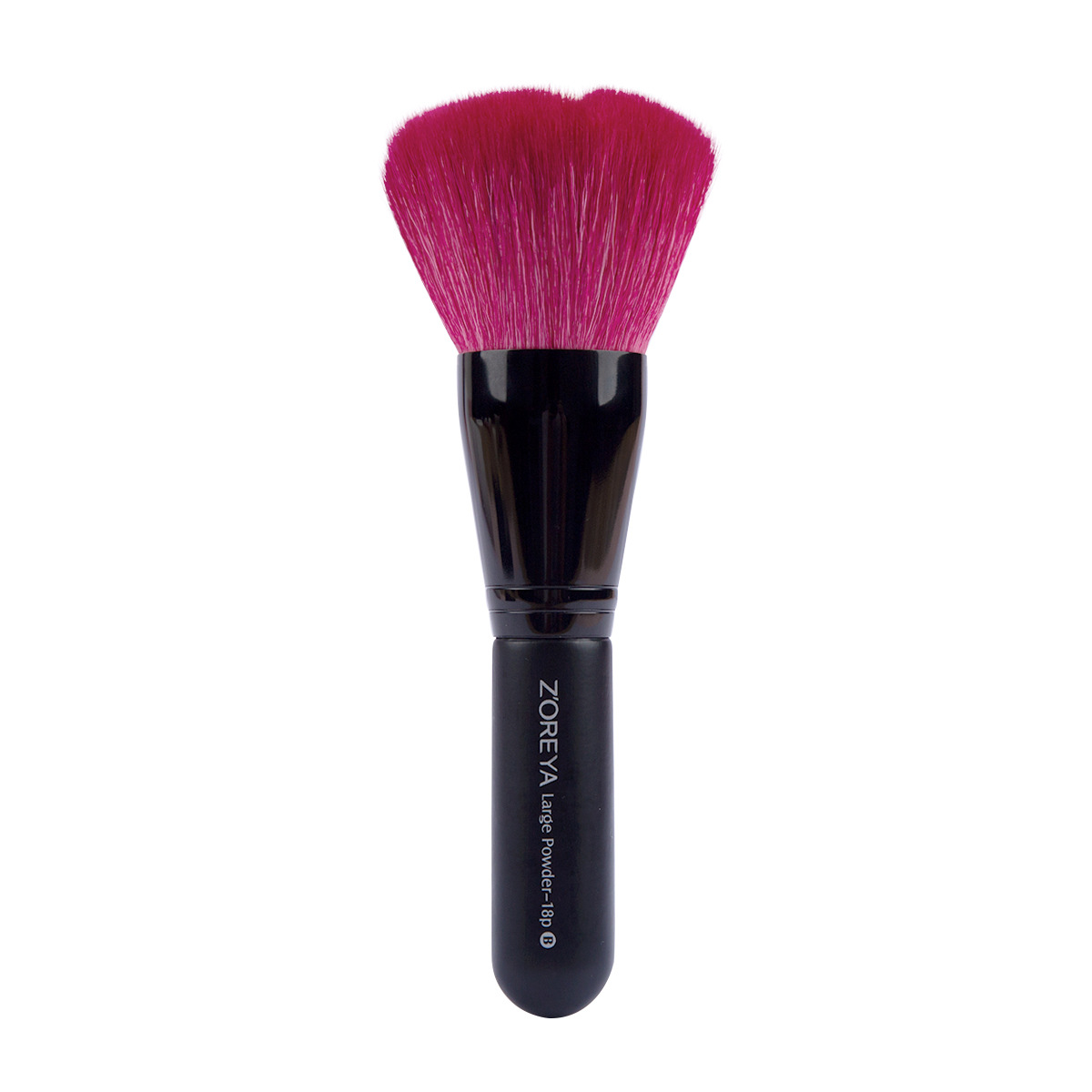 Nuevos productos de mango corto 18P gran cepillo de blush en polvo Cangzhou herramientas de maquillaje fijación cepillo de maquillaje de lana animal rojo