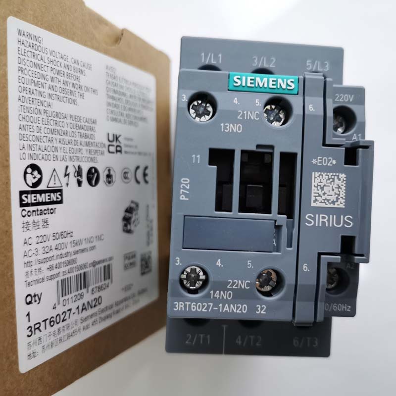 全新原装西门子交流接触器3RT6027-1AN20原装3RT6027-1AG20电梯用