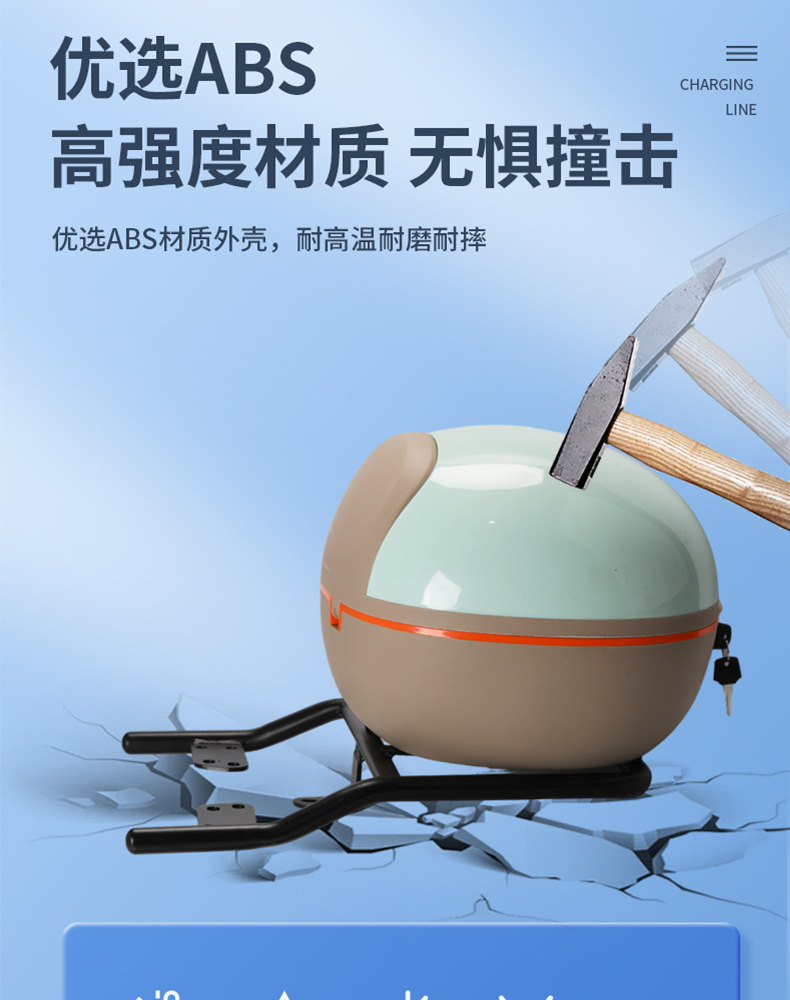 Suitable for Xiaojiu/Jinjie F60/F60S/Haling M95C/Saige U9 Electric Scooter Rear Rack Universal Rear Carrier