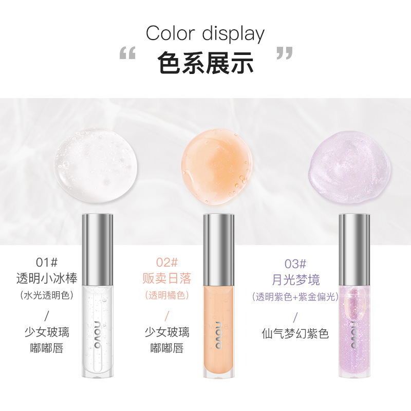NOVO5535 Hydrating Moisturizing Lip Balm, Moisturizing and Improving Lip Dryness for Women in Autumn and Winter, Lip Lacquer and Lip Balm