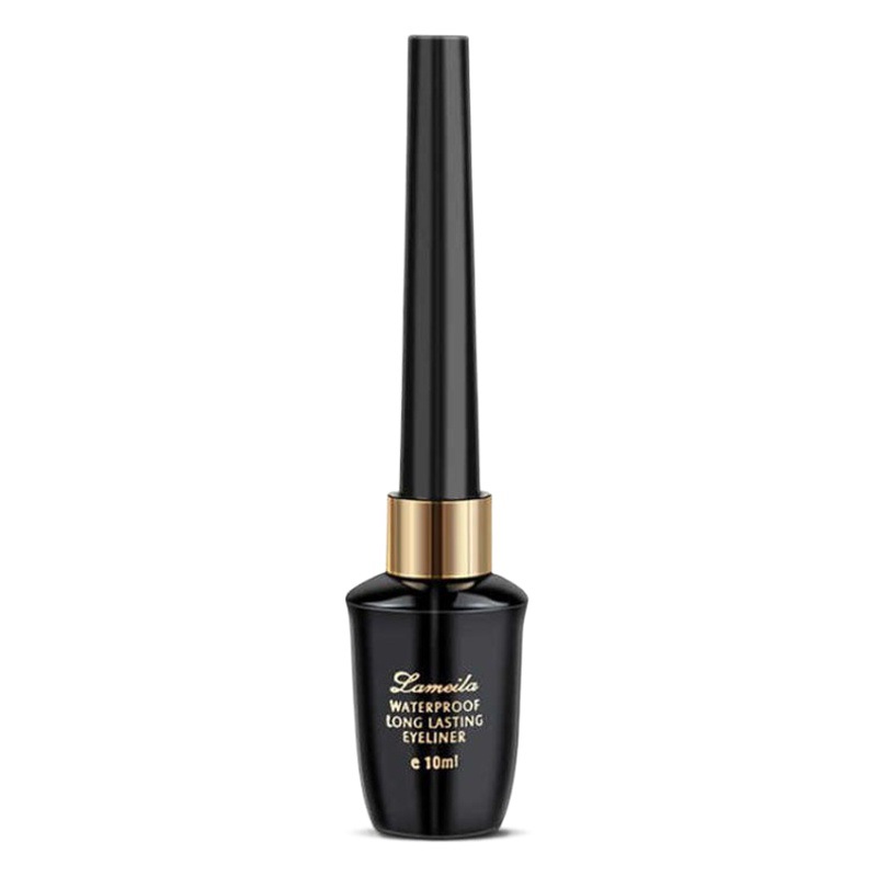 Lameila Eyeliner Waterproof and Sweat-Proof Non-Smudge Long-Lasting Multi-Specification Eyebrow Pencil Mascara Set Makeup Hard