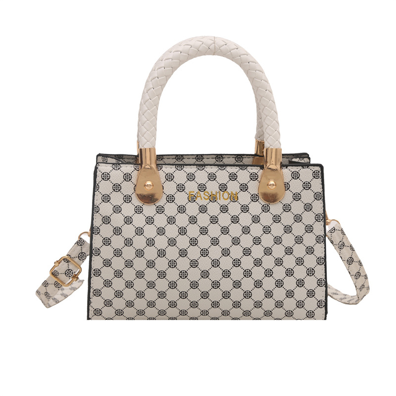 La personalidad de la literatura y la textura de la moda bolso pequeño de invierno 2024 nuevo estilo coreano de hombro mochila impresión bolso de mano de mujer