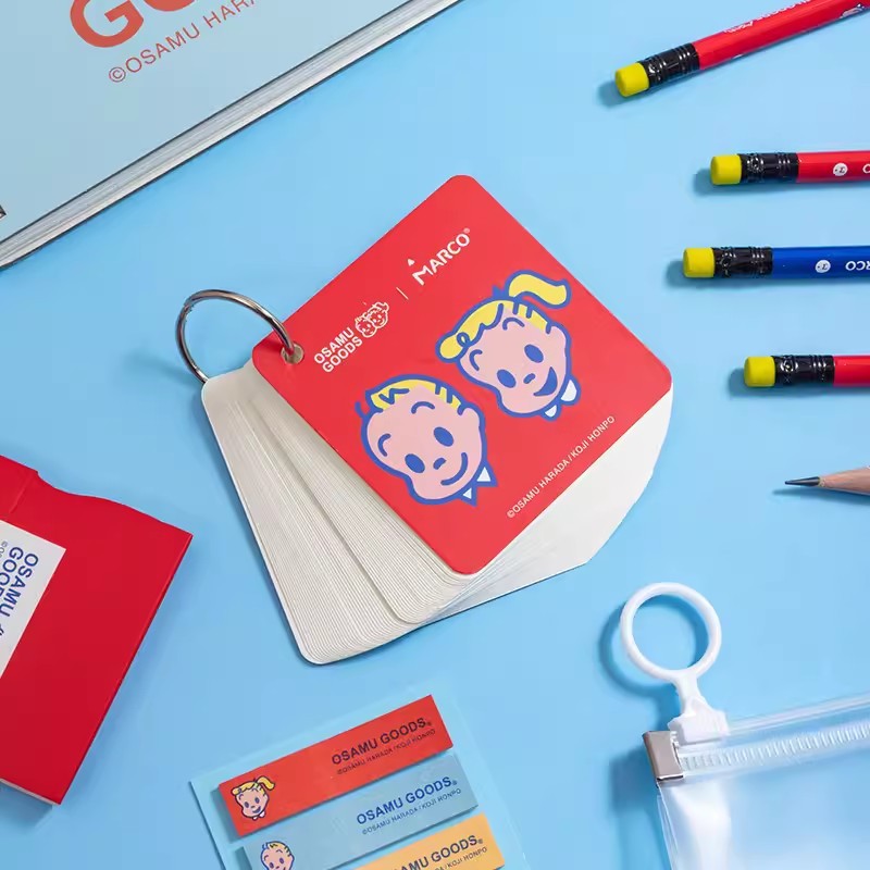 Ma Ke Yuan Tian Zhi conjunto-nombre lápiz traje japonés dibujos animados borde transparente bolsa de almacenamiento lindo estudiante niños HB madera