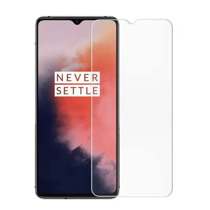 Защитная пленка из закаленного стекла совместима с OnePlus 7T 1+7 ударопрочная —HD защитная пленка, антиблик