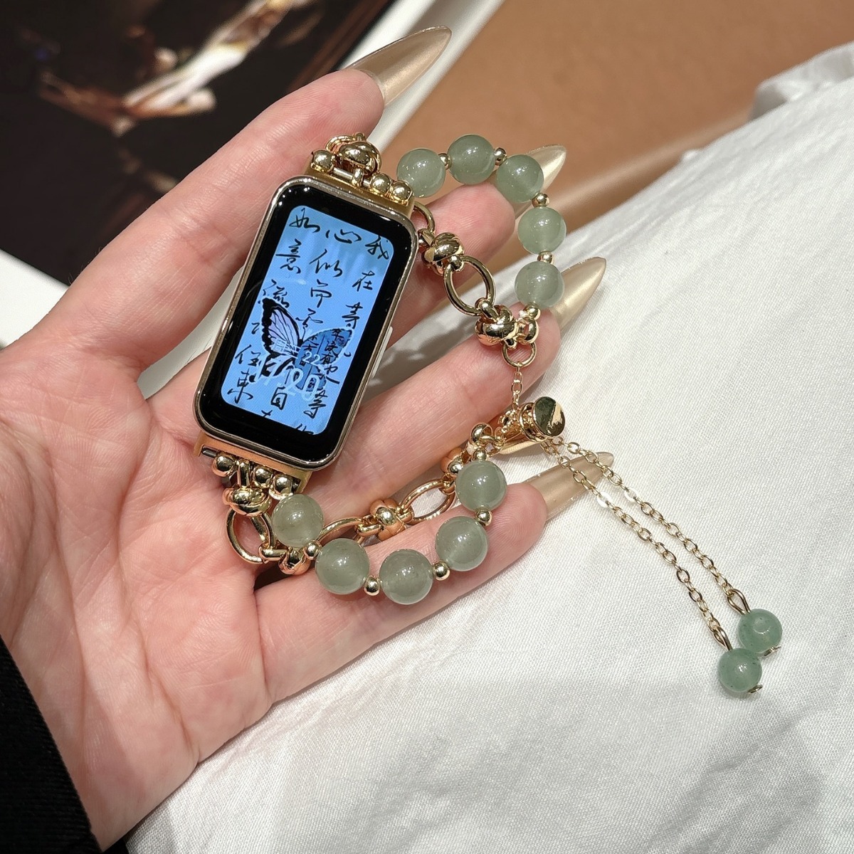 The new minimalist is suitable for Huawei bracelet 6/7/8/9 strap lovers style FIT1/2/3 bracelet watch34pr