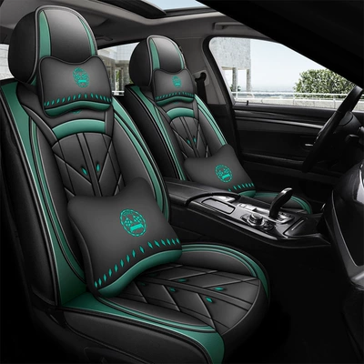 Car Seat Cushion Covers, Full Surround, Universal for All Seasons, New Leather Seat Covers, Linen Leather Seat Cushions, Wholesale