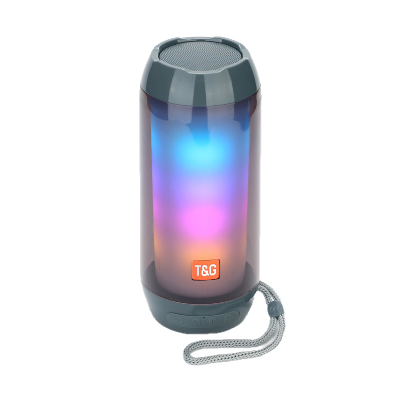 Transfronterizo nuevo TG643 Bluetooth altavoz portátil tarjeta Bluetooth pequeño audio FM Radio audio LED altavoz