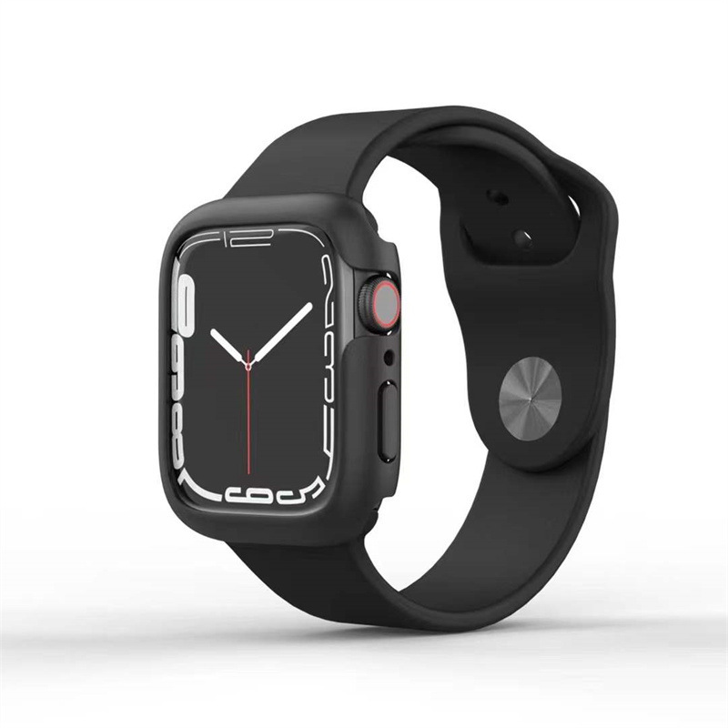 For Apple watch 7 Protective Case Apple watch s7 Protective Case series7PC Half Bag Seven Generation Set