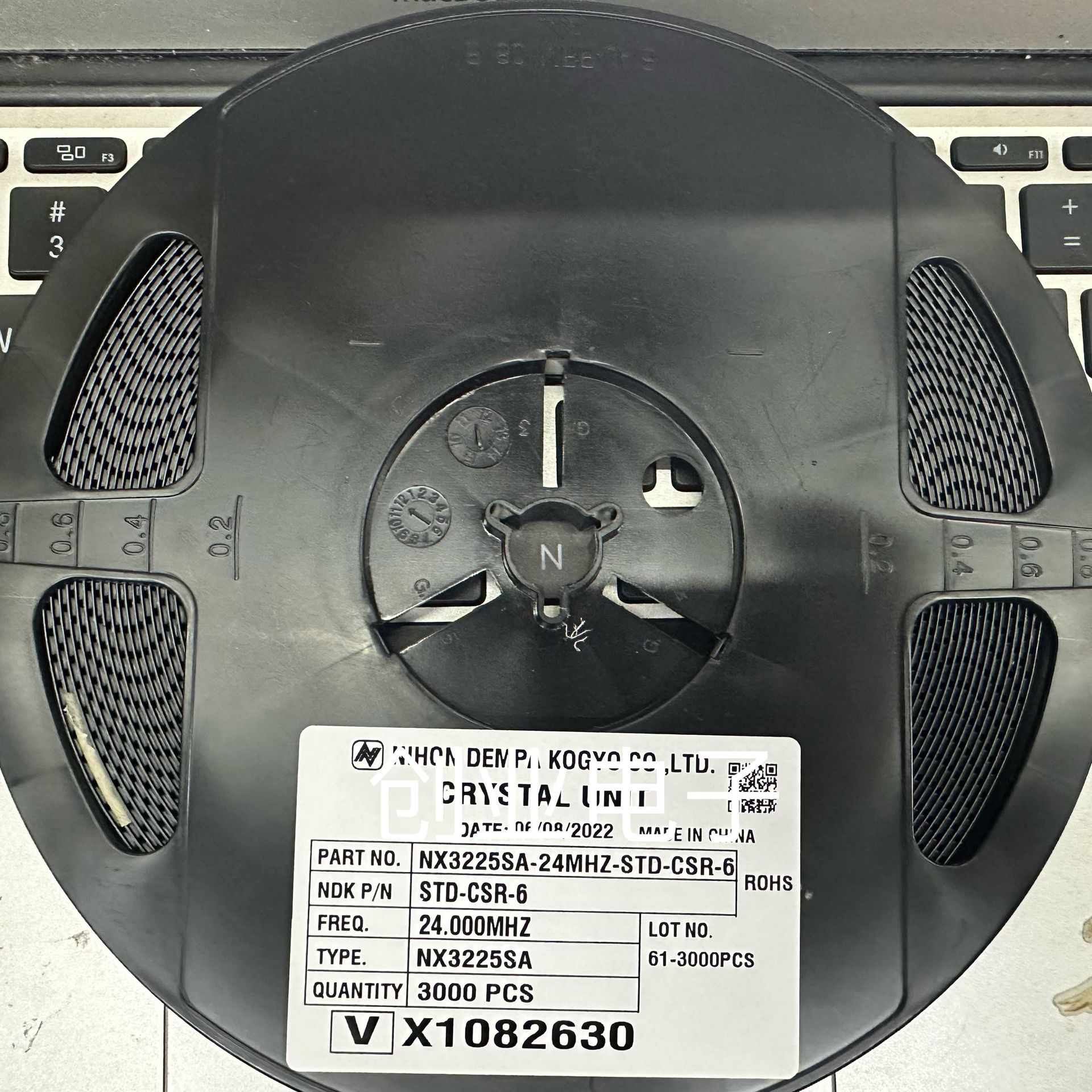 NDK NX3225SA-24MHZ-STD-CSR-6 3225 24.000MHZ 24MHZ 24M 8PF com