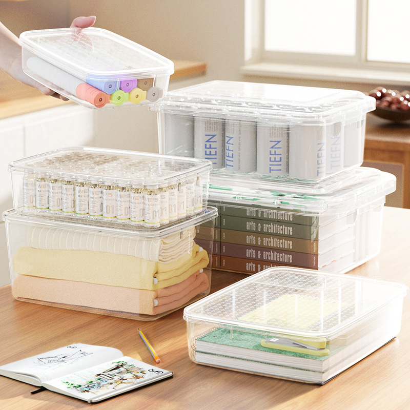 Cooled plastic storage box