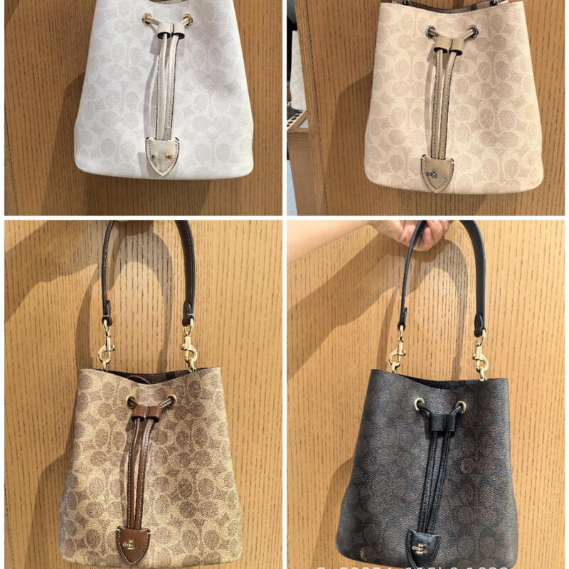 Kou C's New Rowan22 Drawstring Bucket Bag, Single Shoulder, Handbag, Crossbody, Underarm, Large Capacity Women's Bag, Fortune Bucket Kou C's New Rowan22 Drawstring Bucket Bag, Single Shoulder, Handbag, Crossbody, Underarm, Large Capacity Women's Bag, Fortune Bucket