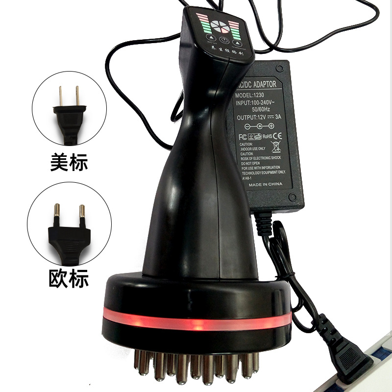 電動經絡刷治紅外線頭療儀發熱刮痧五行瘦身養生疏通微電理療儀器