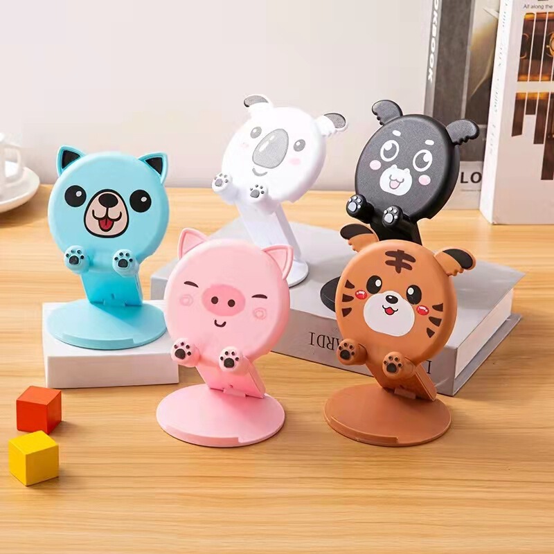 Mobile phone desktop bracket cartoon folding portable adjustable lifting lazy creative multifunctional tablet bracket wholesale Mobile phone desktop bracket cartoon folding portable adjustable lifting lazy creative multifunctional tablet bracket wholesale