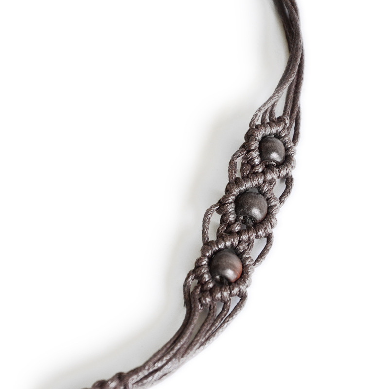 Cuerda de cintura tejida a mano de estilo étnico bohemio para mujer nueva correa de moda personalizada Cadena de cintura para mujer al por mayor