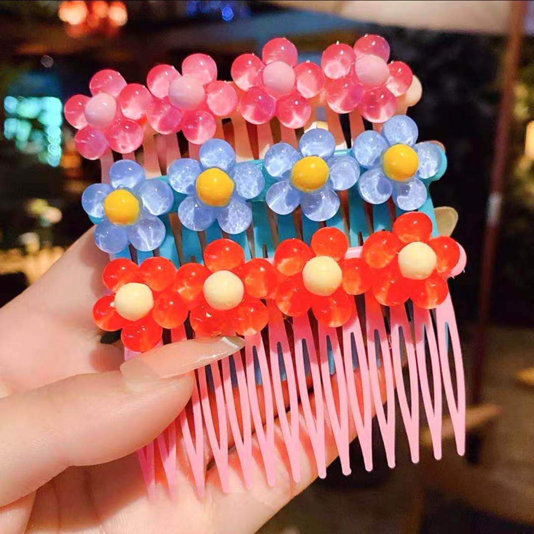 투명한 5-꽃잎 꽃