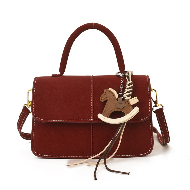 Bolso retro mate 2026 nuevo nicho Zhong viaje bolso de hombro bolso de mochila universal bolso de moda empalmado bolso