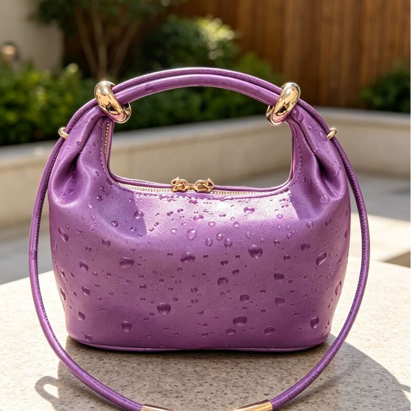 New cross-border in-stock niche retro fashion handbag for women, light luxury high-quality soft leather shoulder and crossbody bag