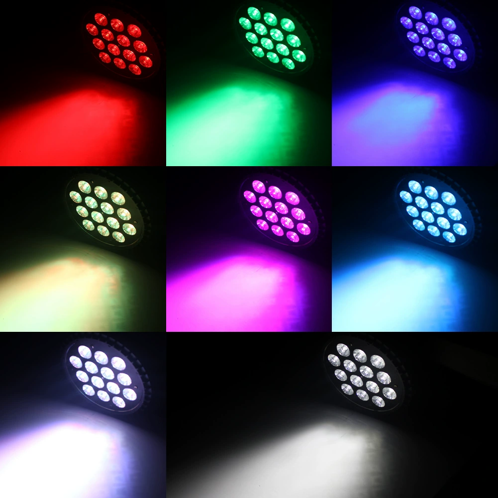 14 LED full -color Pay Lights Silk -in -one staining light stage light atmosphere KTV bar wedding performance surface light lamp