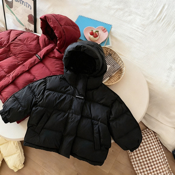 Children's down jacket with down