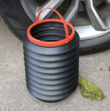 Car-Mounted Trash Bin, Garbage Bag, Foldable Car Interior Accessories, Tiktok Same Style Hanging Storage Organizer