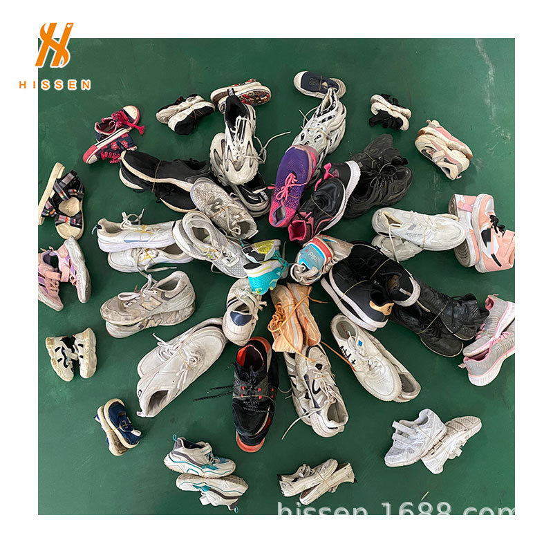 工厂批发used shoes旧鞋子春款二手透气运动鞋旧板鞋热销非洲泰国