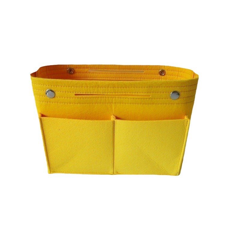 2023 bolsa de cosméticos de fieltro perezoso creativo transfronterizo bolsa central bolsa de almacenamiento de cosméticos bolsa portátil para mujer