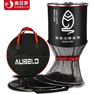 Factory wholesale thick mesh glue stainless steel double ring fishing protection quick-drying anti-hanging fish protection net competitive black pit fish protection