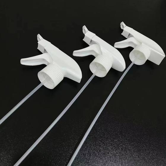 Hand button foam square gun full plastic gun oil cleaning spray foam square gun plastic nozzle cleaner spray gun